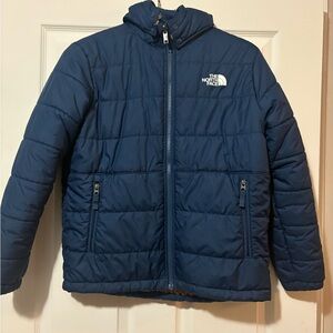 The North Face Kids Navy Puffer Jacket